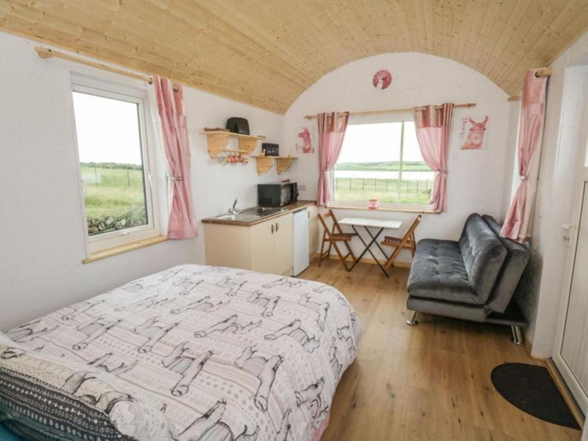 The Beautiful Lazy Llama Shepherd Hut Farm Stay Ballyshannon Exterior foto