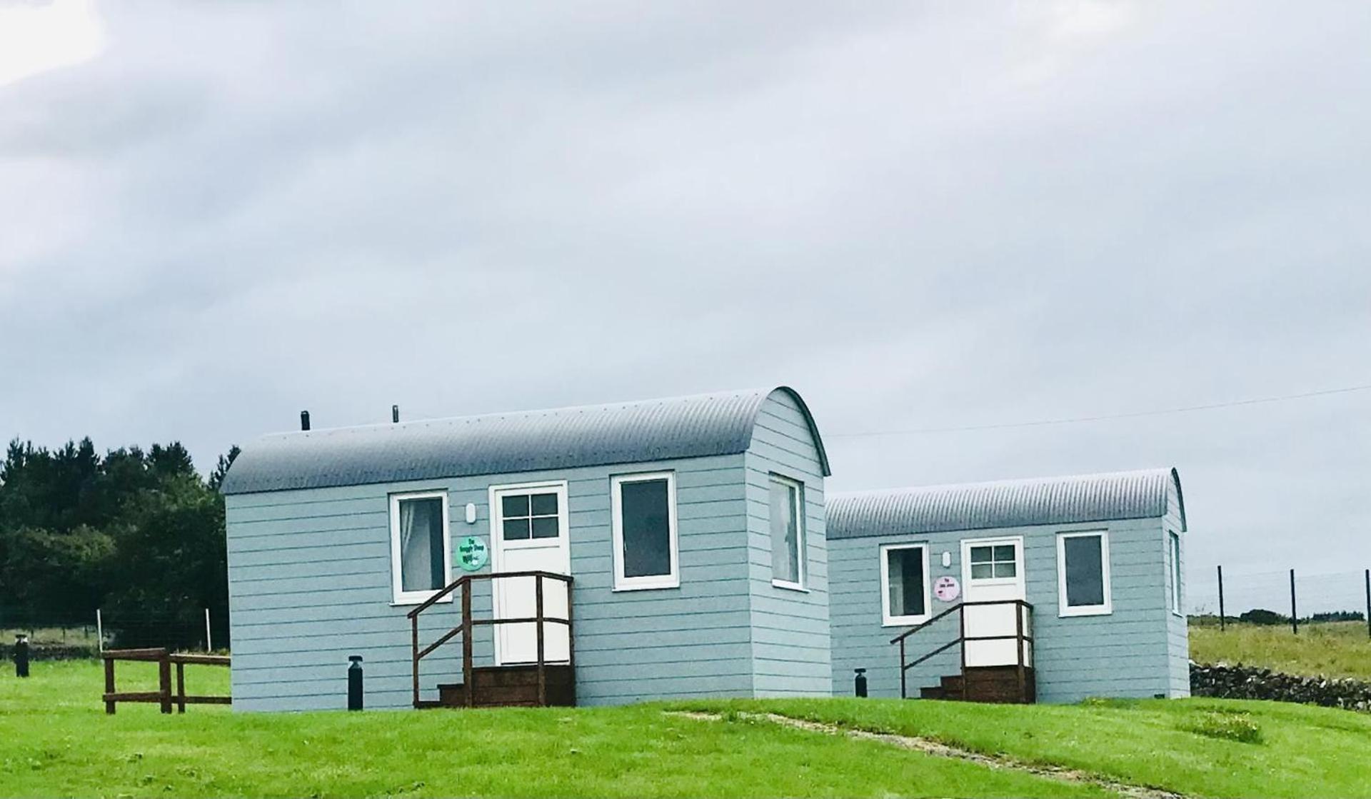 The Beautiful Lazy Llama Shepherd Hut Farm Stay Ballyshannon Exterior foto